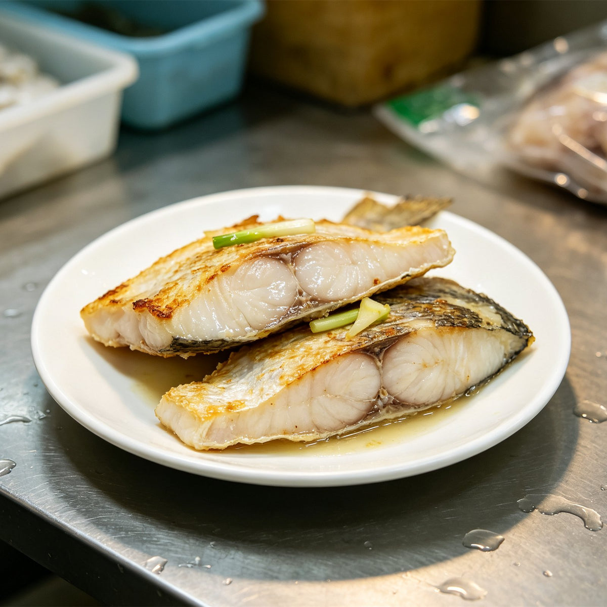 Fresh Skin-On Grass Carp Fillets
