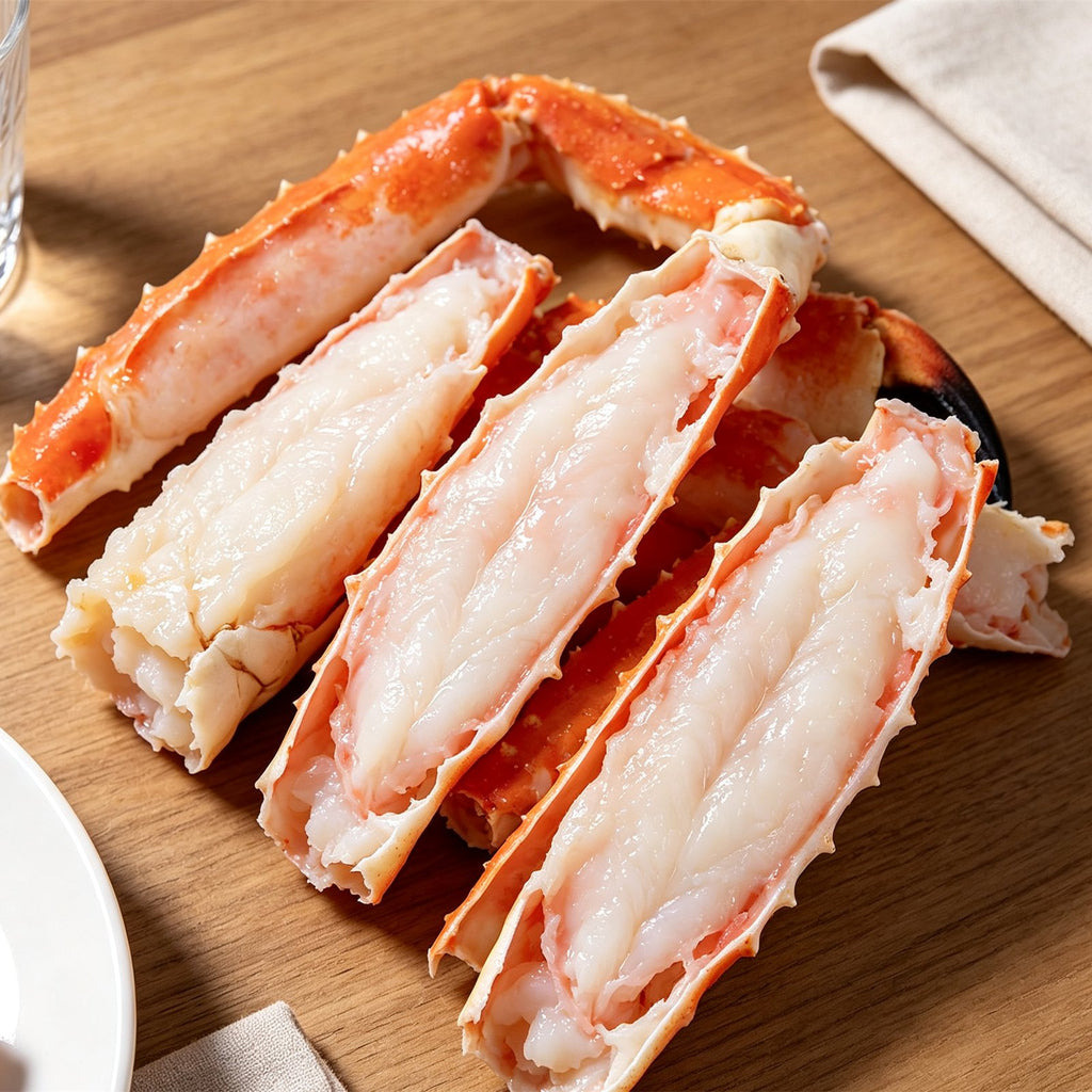 Cooked Split King Crab Claws
