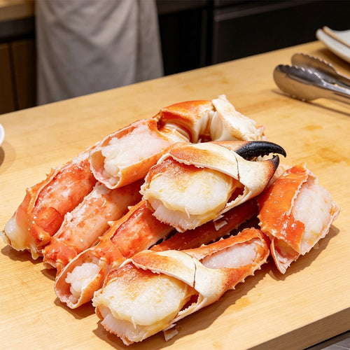 Cooked Split King Crab Claws