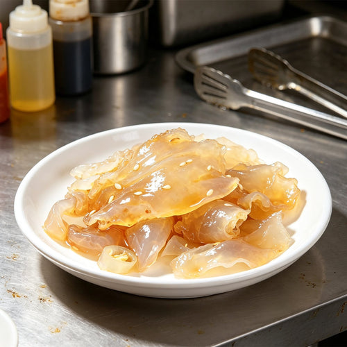 Fresh Chilled Jellyfish Salad Slices