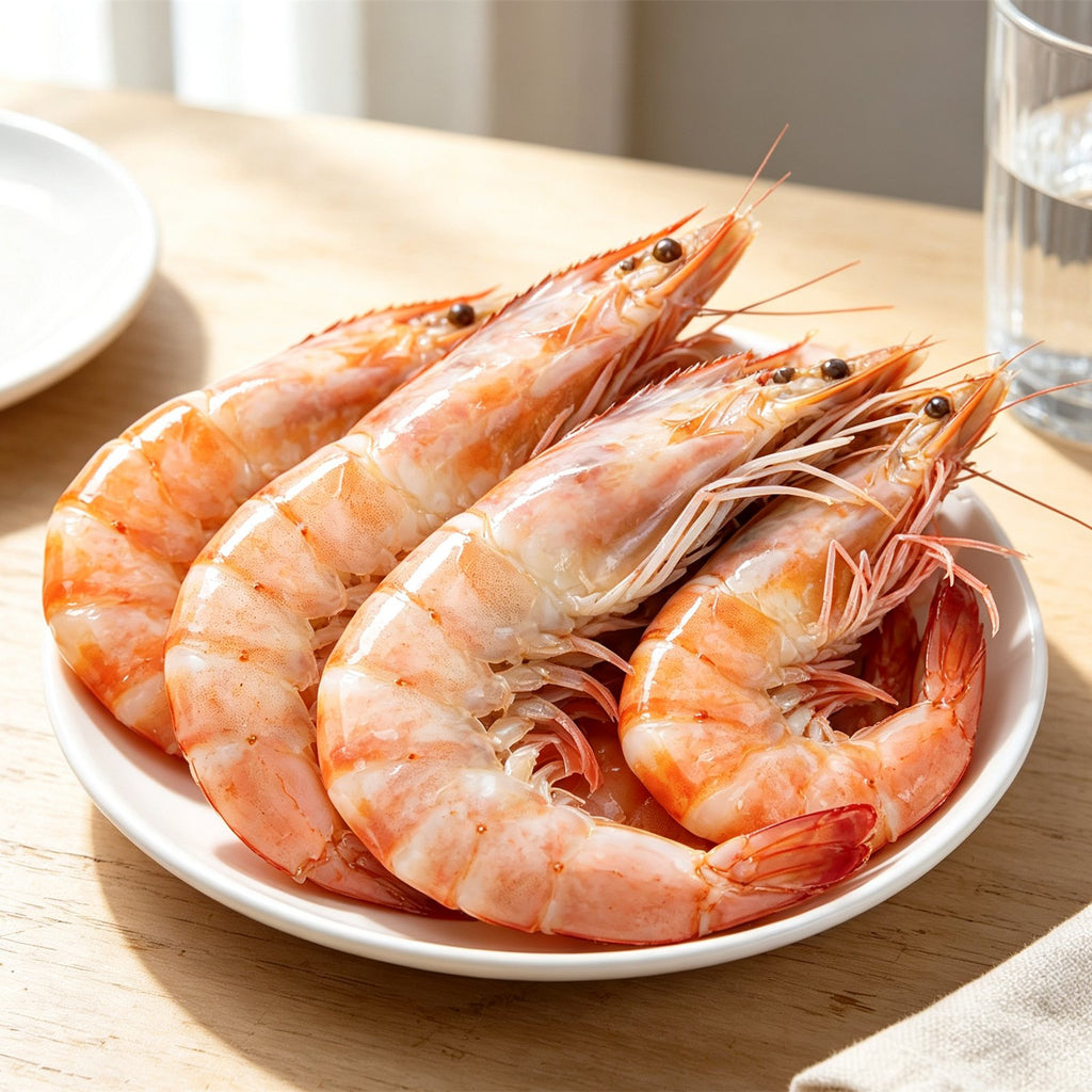 Fresh Whole Prawns Shell On